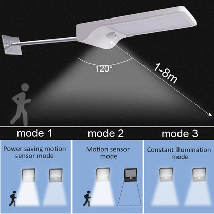 Outdoor Solar LED Garden Light with Motion Sensor