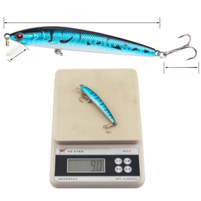 10cm 9g Floating Lure with Rattling Beads Fishing Tackle