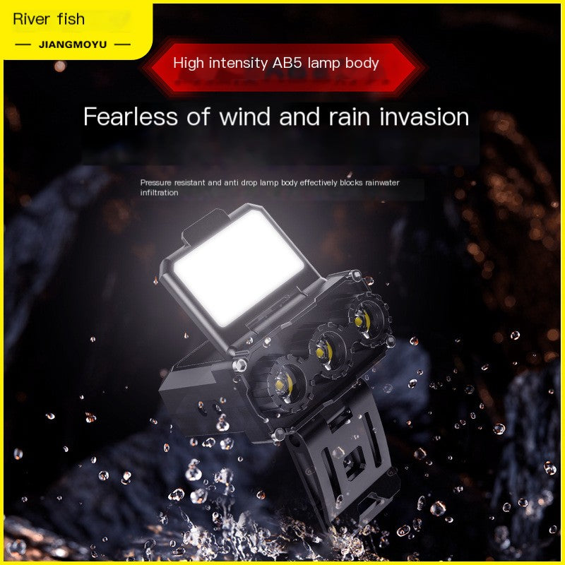 LED Fishing Headlamp with Long Battery Life for Night Use