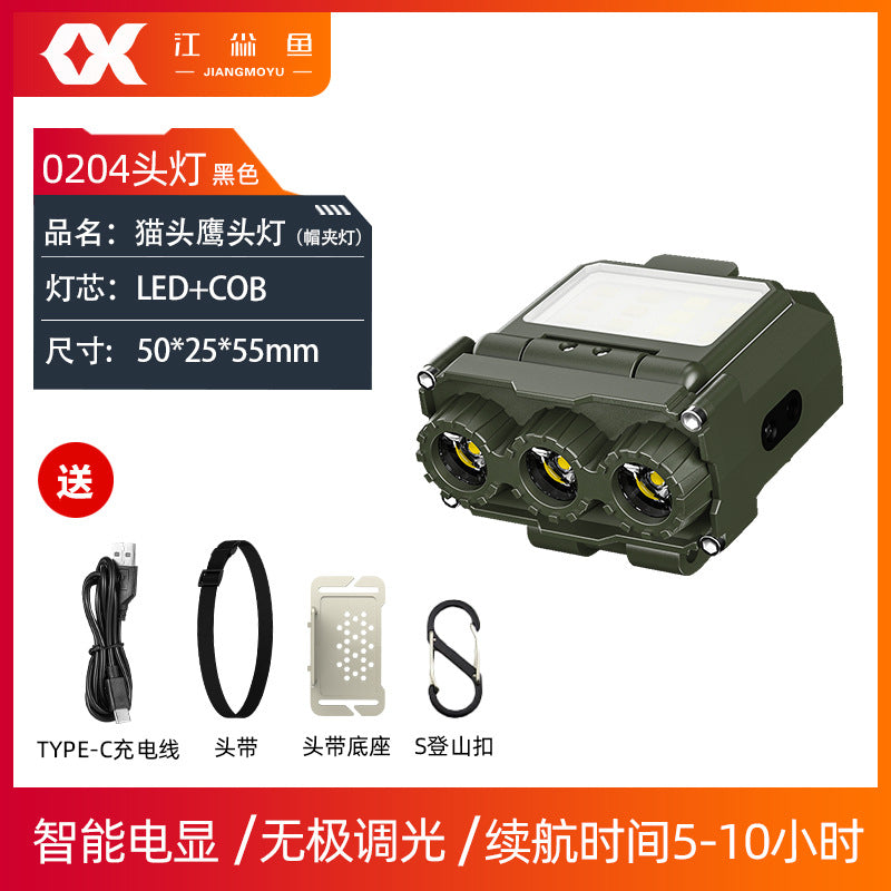 LED Fishing Headlamp with Long Battery Life for Night Use