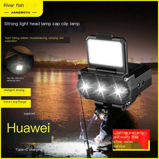 LED Fishing Headlamp with Long Battery Life for Night Use