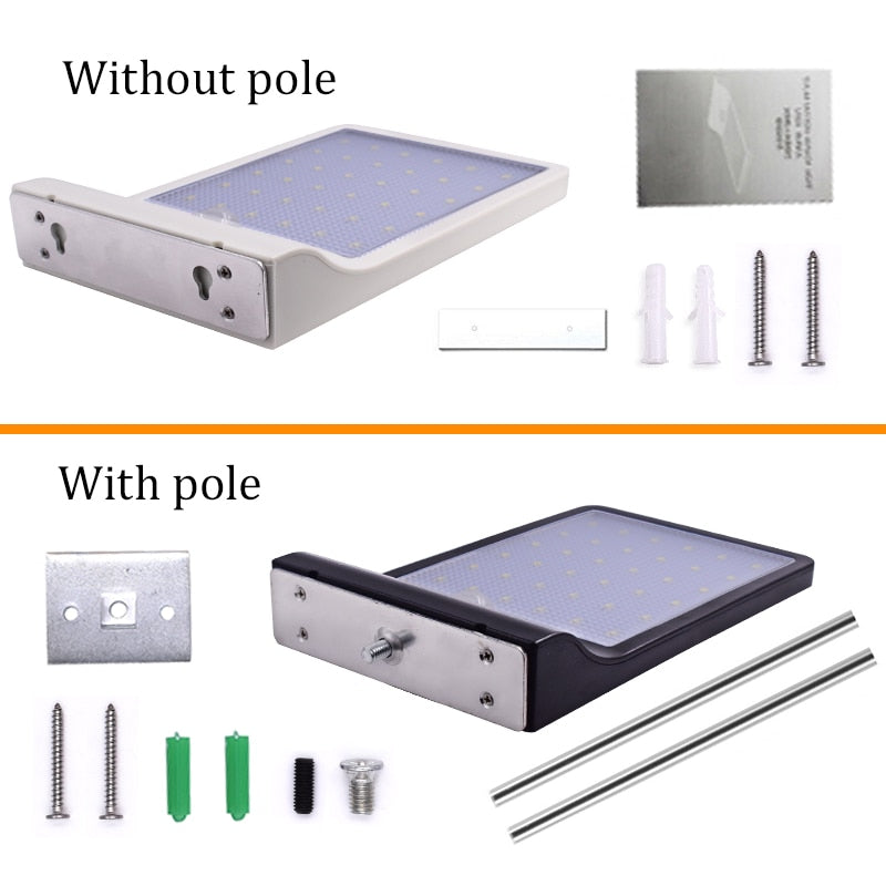 Outdoor Solar LED Garden Light with Motion Sensor