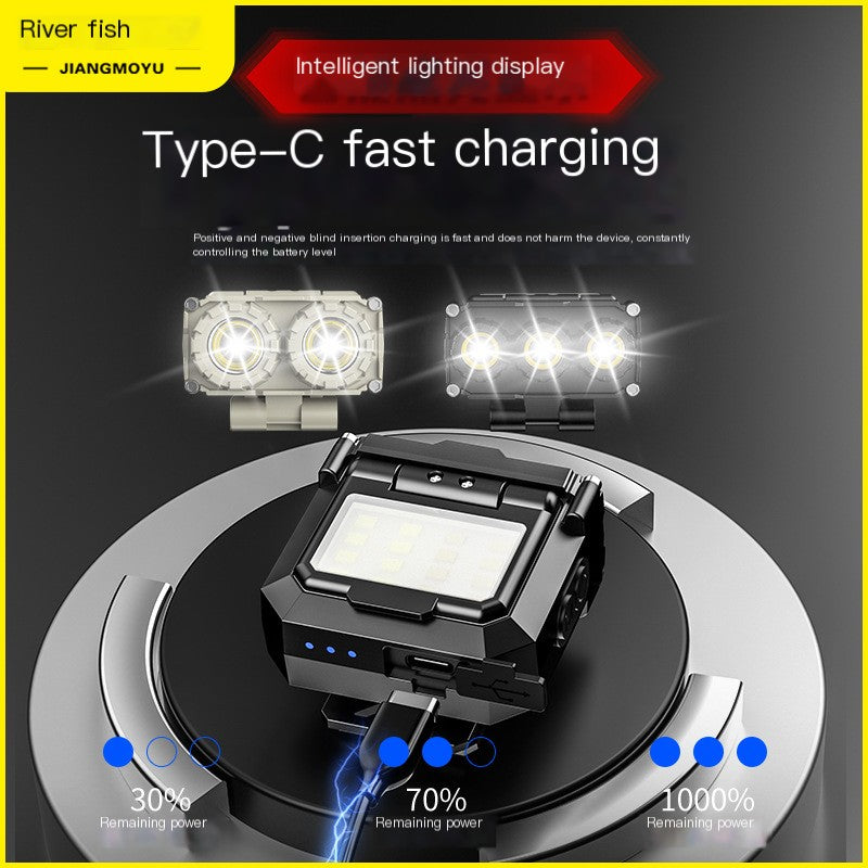 LED Fishing Headlamp with Long Battery Life for Night Use